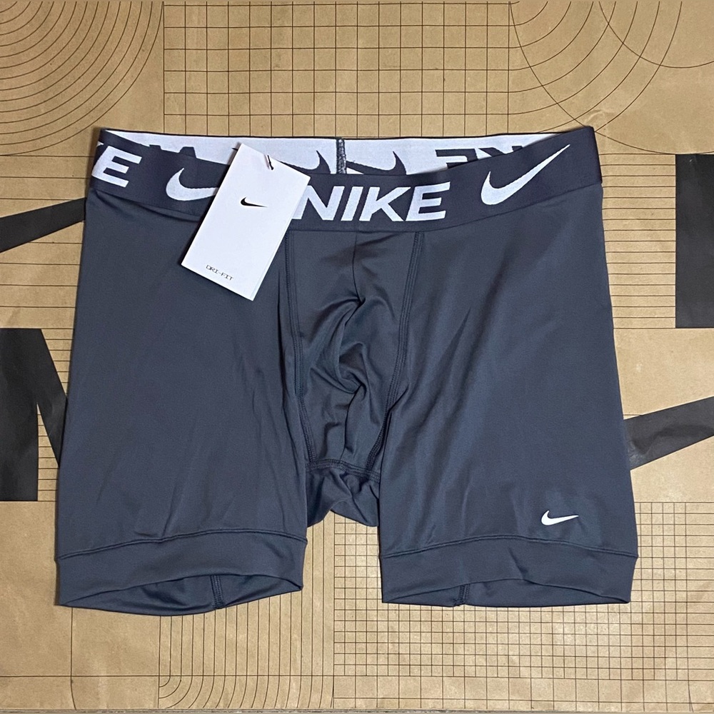 Nike dri fit microfiber Men’s boxer briefs fitted tight fit 3 pairs - Picture 7 of 9